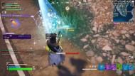 Picking up ammo after eliminating a player in Fortnite (Image via Epic Games)